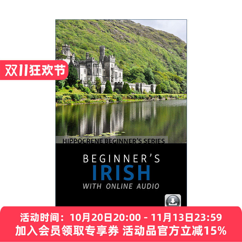 带在线音频的初级爱尔兰语教程 英文原版 Beginner's Irish with Online Audio 英文版 进口英语原版书籍