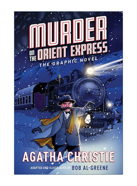 英文原版 Murder on the Orient Express 东方列车谋杀案 漫画版 阿加莎 大侦探波洛 英文版 进口英语原版书籍