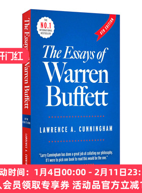 巴菲特致股东的信 英文原版 The Essays of Warren Buffett 英文版 进口英语原版书籍