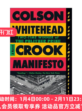英文原版 Crook Manifesto 骗子宣言 地下铁道作者 普利策奖得主Colson Whitehead 英文版 进口英语原版书籍
