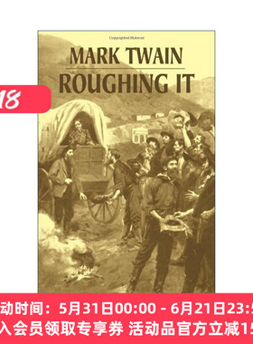 英文原版 Roughing It 苦行记 艰苦岁月 Mark Twain马克吐温英文版 进口英语原版书籍