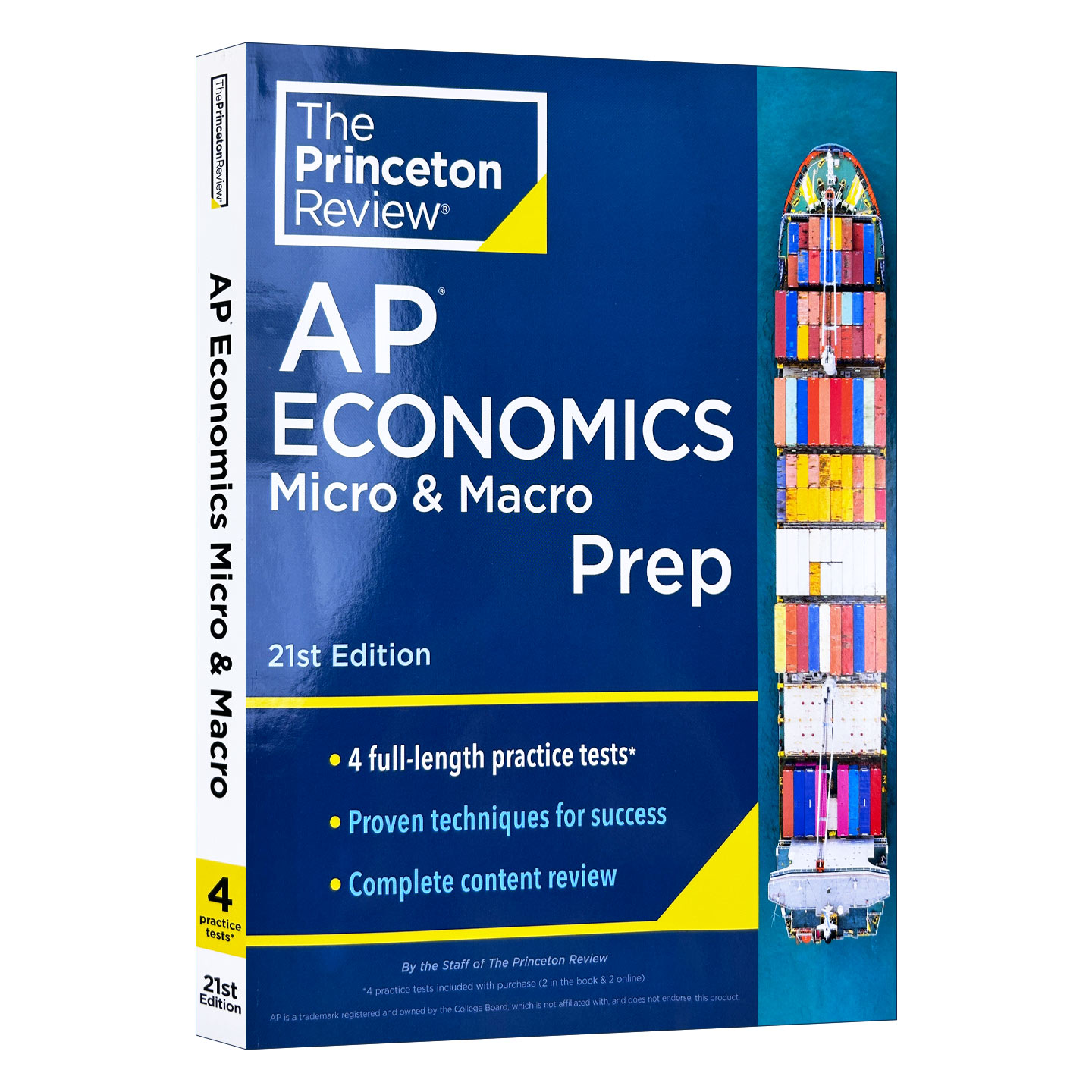 英文原版 Princeton Review AP Economics Micro & Macro Prep 21st Edition 普林斯顿评论AP经济学宏观微观 第21版 2024 进口书