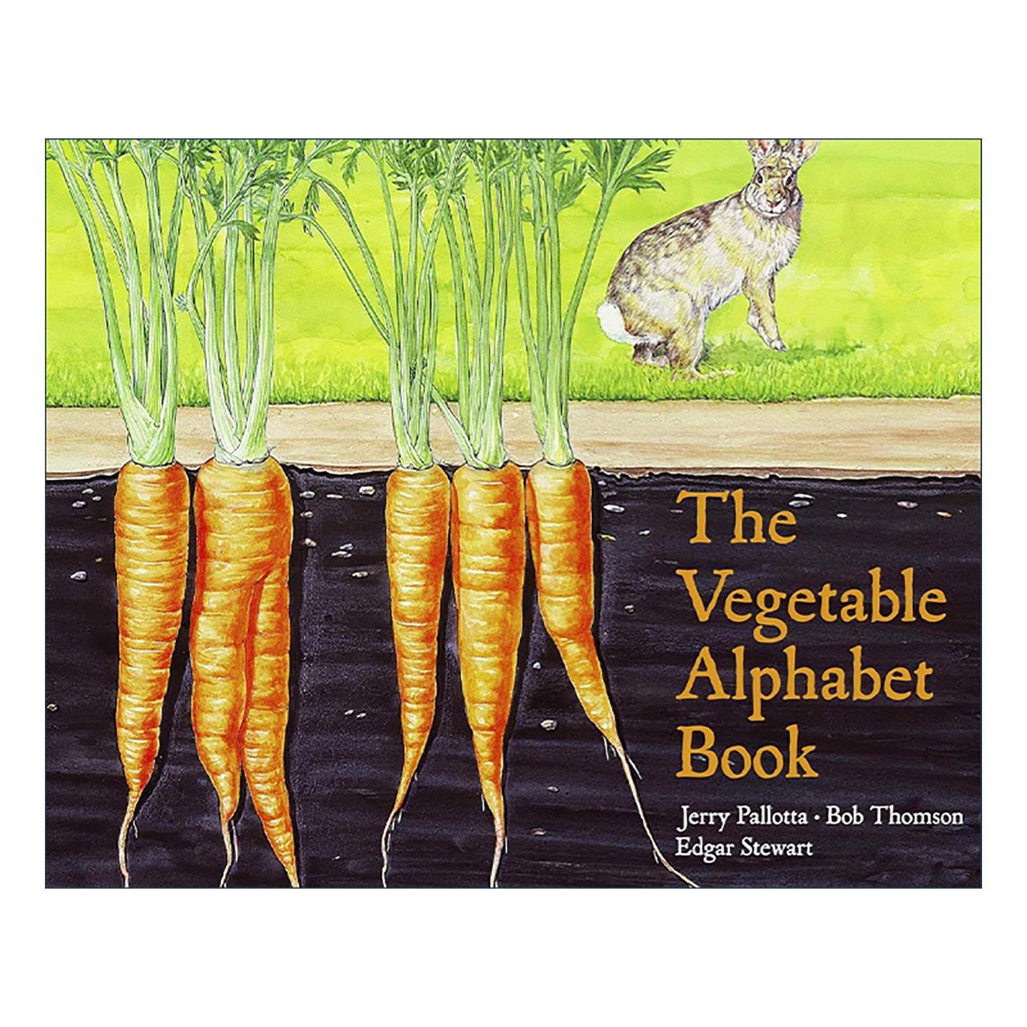 英文原版 The Vegetable Alphabet Book 蔬菜字母书 儿童科普百科绘本 词汇积累 杰里·帕洛塔 英文版 进口英语原版书籍