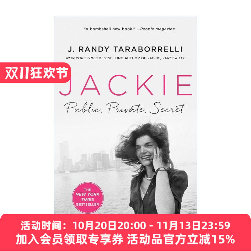 英文原版 Jackie Public Private Secret 前美国夫人杰奎琳·肯尼迪传记 英文版 进口英语原版书籍