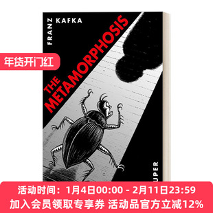变形记 英文原版 The Metamorphosis Illustrated Edition Franz Kafka卡夫卡 插图版 英文版 进口英语原版书籍