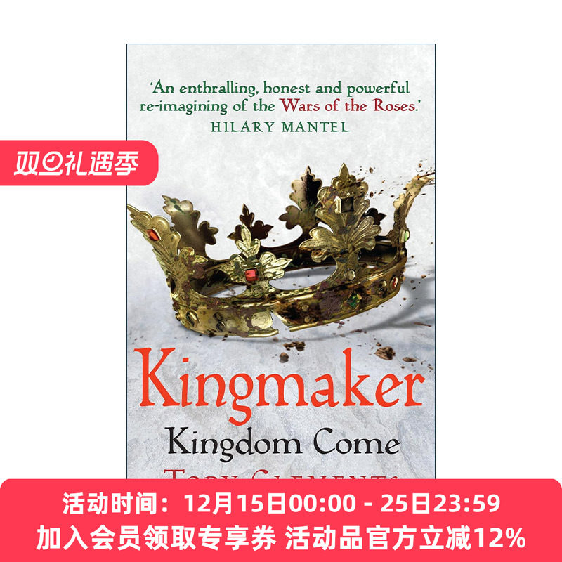 英文原版 Kingmaker Kingdom Come 造王者 国之降临 Toby Clements 畅销玫瑰战争背景历史小说 英文版 进口英语原版书籍