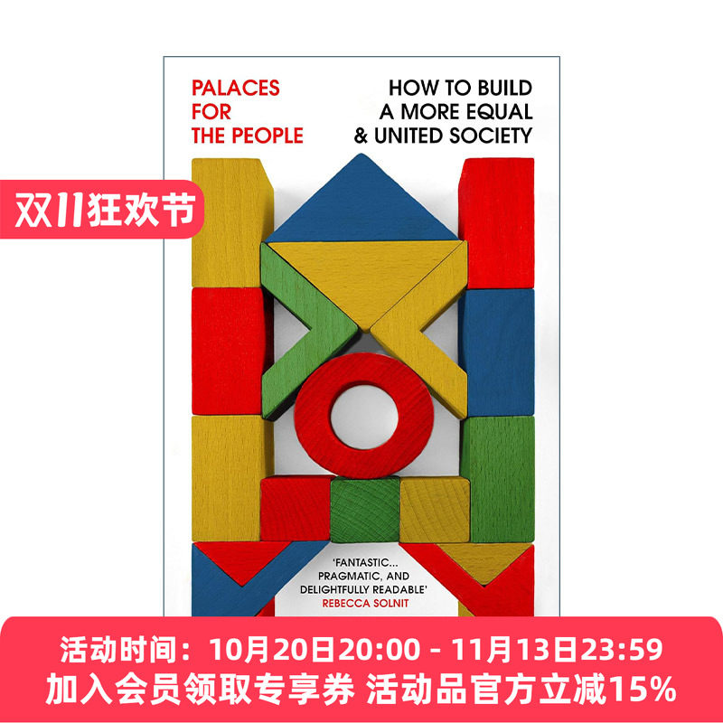 英文原版 Palaces for the People 人民的宫殿 社会基础设施如何能帮助建设公平团结的社会 英文版 进口英语原版书籍