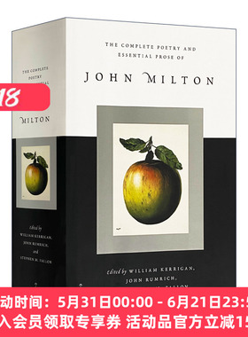 英文原版 The Complete Poetry and Essential Prose of John Milton 弥尔顿诗歌与散文全集 兰登书屋现代图书馆 进口英语书