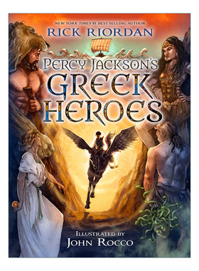 波西杰克逊的希腊神话2 英文原版 Percy Jackson's Greek Myths 2 Percy Jackson's Greek Heroes 希腊英雄 奇幻小说 Rick Riordan