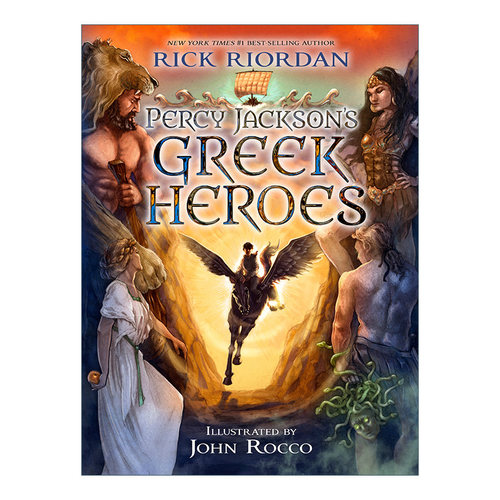 波西杰克逊的希腊神话2 英文原版 Percy Jackson's Greek Myths 2 Percy Jackson's Greek Heroes 希腊英雄 奇幻小说 Rick Riordan