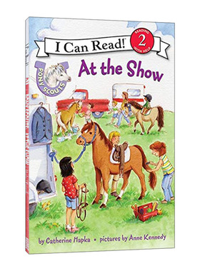 马术表演 英文原版 Pony Scouts At the Show 小马童子军分级阅读 I Can Read 2 英文版 进口英语原版书籍