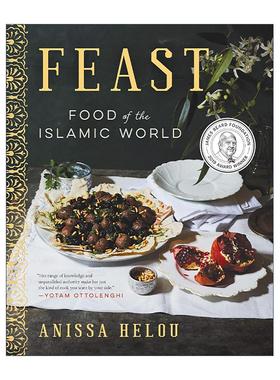 英文原版 Feast 盛宴 伊斯兰美食之旅 精装 詹姆斯·比尔德奖获奖食谱 英文版 进口英语原版书籍