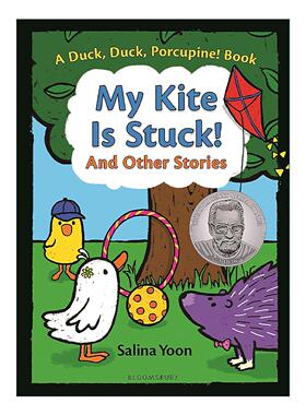 英文原版 My Kite Is Stuck And Other Stories 大小鸭和豪猪2 Salina Yoon动物绘本 英文版 进口英语原版书籍