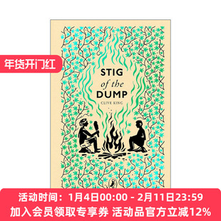 英文原版 Stig of the Dump 采石场里的洞穴人 精装海雀布纹经典 Puffin Clothbound Classics 英文版 进口英语原版书籍