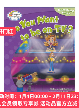 小学英语分级阅读绘本6级 所以你想上电视 英文原版 Bright Readers L6 So You Want to Be on TV 英文版 进口英语原版书籍