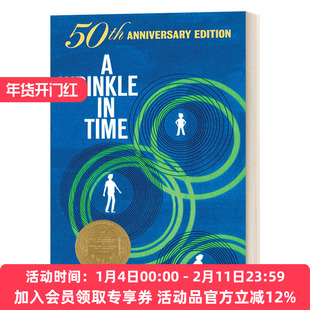 英文原版 A Wrinkle In Time 50Th Anniversary 时间的皱纹 50周年纪念版 英文版 进口英语原版书籍