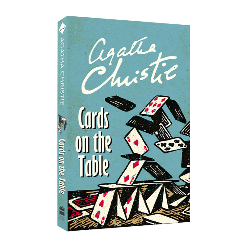 英文原版 Poirot — Cards on the Table 大侦探波洛系列 底牌 威尼斯鬼魅 阿加莎侦探推理小说 英文版 进口英语原版书籍