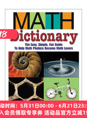英文原版 Math Dictionary 数学词典 儿童学习工具书 简单趣味指南 Eula Ewing Monroe 英文版 进口英语原版书籍