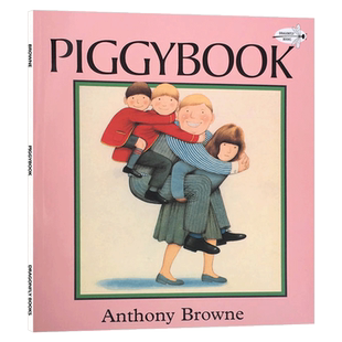 朱家故事 英文原版绘本 Piggybook Anthony Browne 吴敏兰推荐书单 英文版儿童英语启蒙图画故事书 进口原版书籍