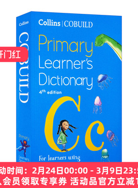 英文原版 NEW Collins COBUILD Primary Learner's Dictionary Age 7+ 柯林斯初级英语学习词典 第四版 英文版 进口英语原版书籍