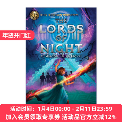 黑夜之神  英文原版 The Lords of Night 风暴奔跑者系列1 儿童奇幻冒险小说 J.C. Cervantes 精装 英文版 进口英语原版书籍