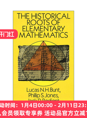 英文原版 The Historical Roots of Elementary Mathematics 初等数学的历史根源 Lucas N. H. Bunt 英文版 进口英语原版书籍