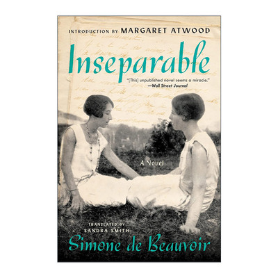 英文原版 Inseparable 形影不离 第二性作者西蒙波伏娃生前未公开小说 英文版 进口英语原版书籍