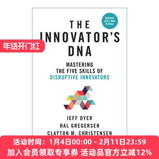 创新者的基因 英文原版 The Innovator's DNA 打造个人和组织的创新能力 更新版 哈佛商业评论 精装 英文版 进口英语原版书籍