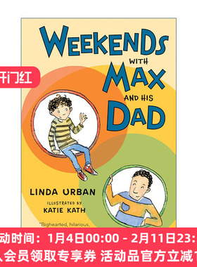 英文原版 Weekends with Max and His Dad 麦克斯和爸爸的特工周末 美国青少年图书馆协会选书 英文版 进口英语原版书籍