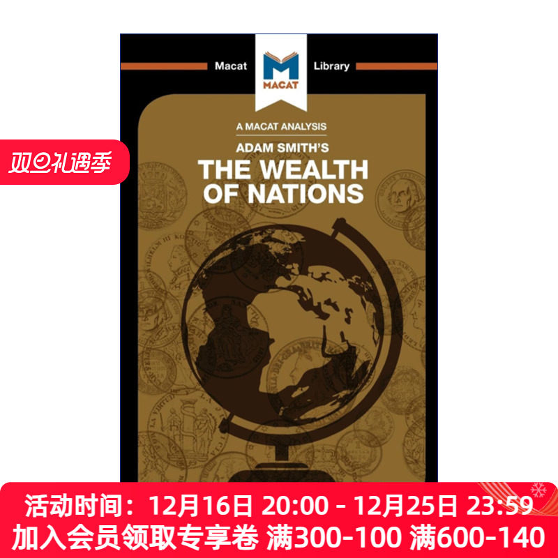 国富论  英文原版 the wealth of nations macat解读系列 英文版 进口