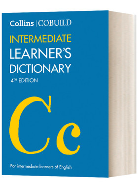 英文原版 柯林斯中阶英英词典 Collins COBUILD Intermediate Learner’s Dictionary 英语词典字典工具书 英文版 进口英语原版书