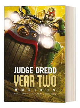 英文原版小说 Judge Dredd Year Two 特警判官漫画 第二年 英文版 进口英语原版书籍