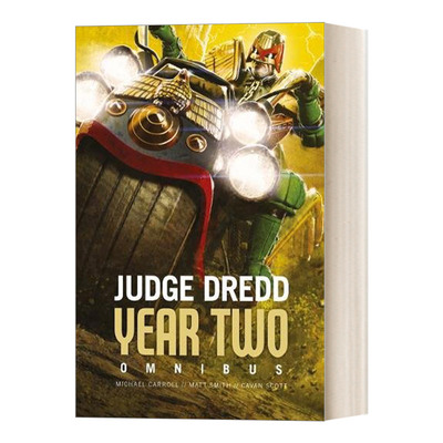 英文原版小说 Judge Dredd Year Two 特警判官漫画 第二年 英文版 进口英语原版书籍