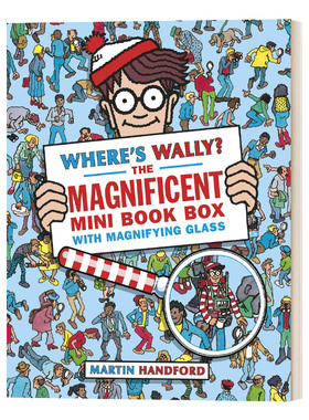 华研原版 英文原版 Where's Wally? The Magnificent Mini Book Box  沃利在哪里 华丽迷你套装 英文版 进口英语原版书籍