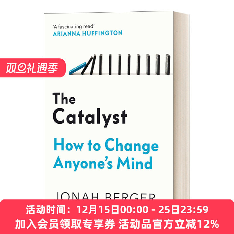 催化剂 英文原版 The Catalyst How to Change Anyone's Mind 如何改变别人的想法 英文版 进口英语原版书籍