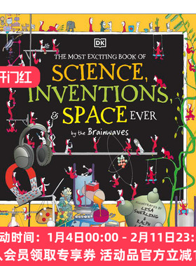 脑电波有史以来激动人心的科学发明  英文原版 The Most Exciting Book of Science Inventions and Space Ever by the Brainwaves