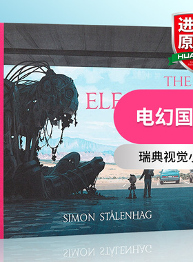华研原版 电幻国度 英文原版 The Electric State 瑞典视觉小说 大师西蒙·斯托伦哈格 畅销书 英文版 进口英语书籍