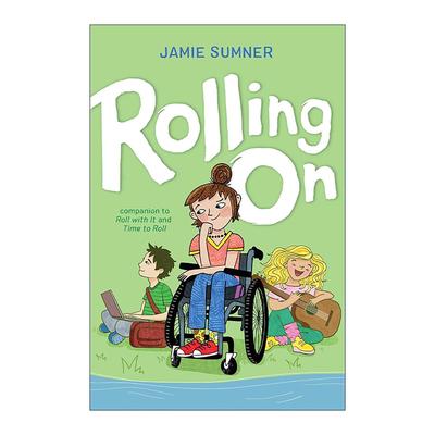 英文原版 Rolling On 一路前行 转起来续集 残疾儿童成长故事 英文版 进口英语原版书籍