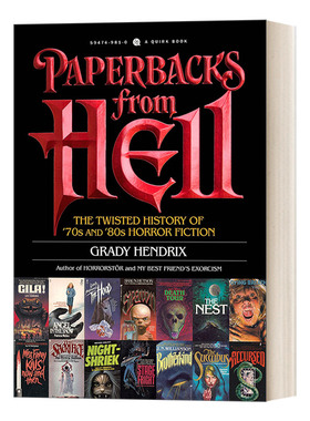 地狱书单 英文原版小说 Paperbacks from Hell B级惊悚小说大复兴 Grady Hendrix格雷迪·亨德里克斯 英文版 进口英语原版书籍