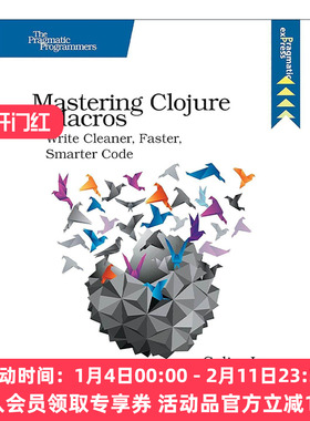 英文原版 Mastering Clojure Macros 掌握Clojure宏 编写更简洁 快速 智能的代码 计算机编程 Colin Jones英文版 进口英语原版书籍