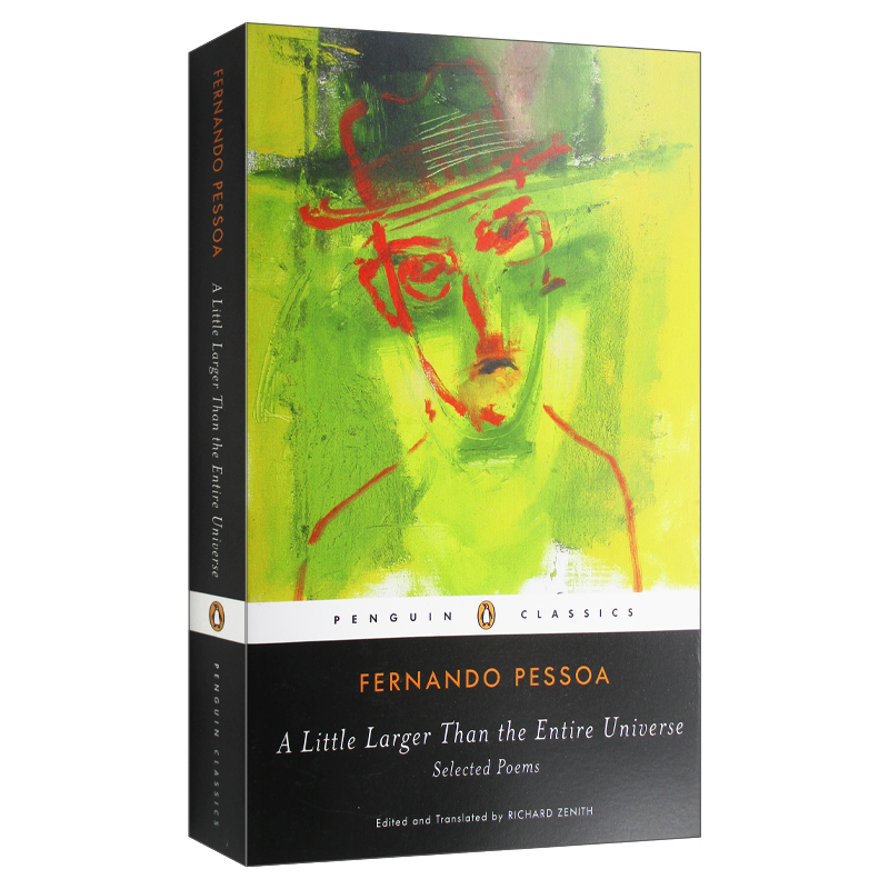 华研原版 比整个宇宙再大一点 英文原版  A Little Larger Than The Entire  比整体大一点 英文版 进口英语书籍