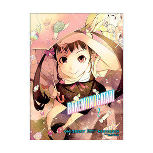 英文原版 Bakemonogatari manga 2 化物语系列2 同名动漫漫画 NISIOISIN西尾维新 英文版 进口英语原版书籍