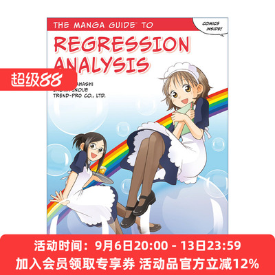 漫画统计学之回归分析  英文原版 The Manga Guide to Regression Analysis 欧姆社学习漫画系列 高桥信Shin Takahashi 进口书籍