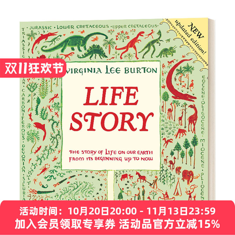 英文原版 Life Story 生命的故事 绘本 英文版 进口英语原版书籍