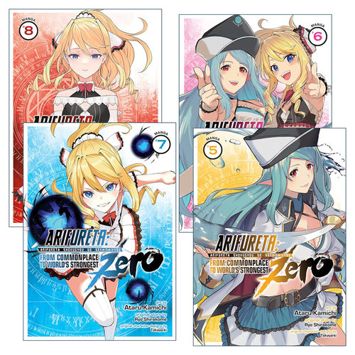 英文原版 Arifureta From Commonplace to World's Strongest ZERO漫画系列5-8册 平凡职业造就世界最强 零 奇幻漫画 白米良英文版