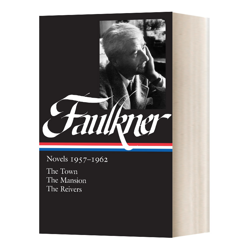 英文原版 William Faulkner Novels 1957-1962威廉福克纳小说作品集全英文版进口英语原版书籍