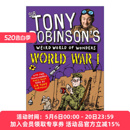 英文原版 World War I 第一次世界大战 Sir Tony Robinson's Weird World of Wonders 英文版 进口英语原版书籍