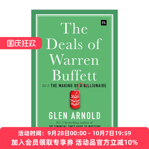 英文原版 The Deals of Warren Buffett Volume 2 The Making of a Billionaire 巴菲特投资案例集之二 英文版 进口英语原版书籍