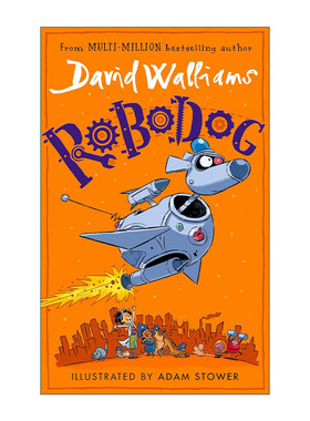 英文原版 Robodog 机械警犬 大卫威廉姆斯新作 幽默儿童章节书 大卫威廉姆 Walliams David 英文版 进口英语原版书籍