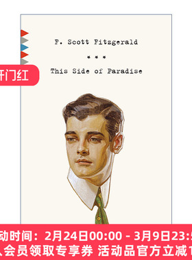 人间天堂 英文原版 This Side of Paradise Vintage Classics F. Scott Fitzgerald菲茨杰拉德 英文版 进口英语原版书籍